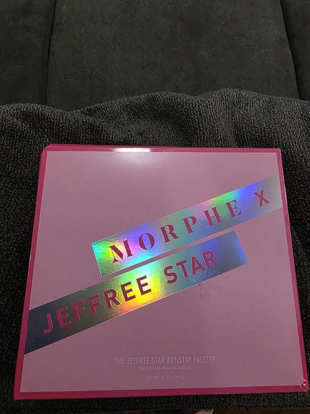 Morphe X Jeffree Star Pink Holographic Collaboration Palette